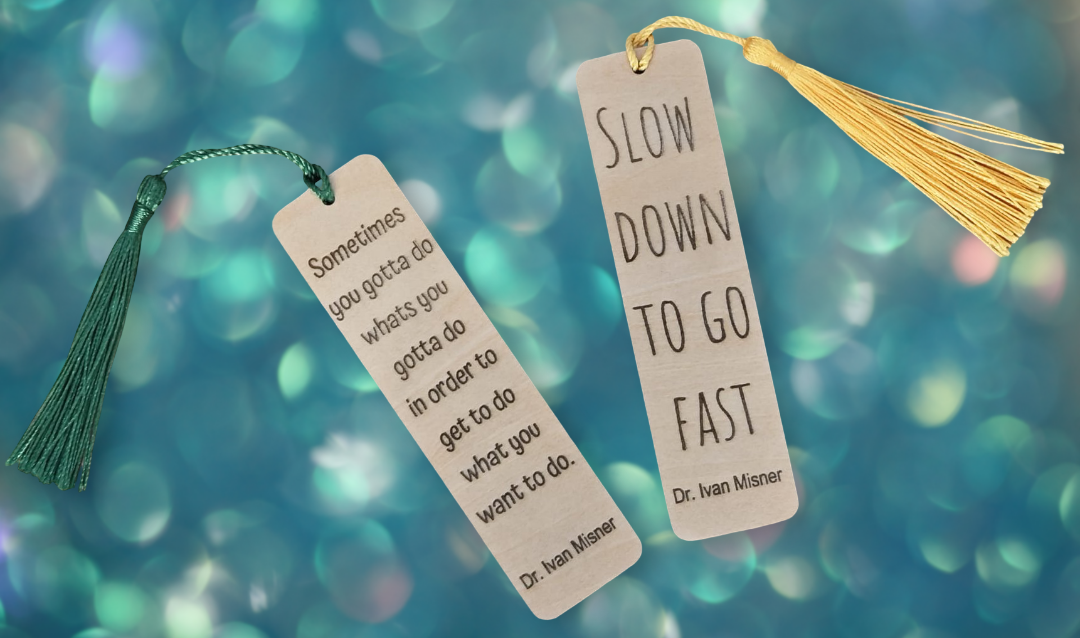 Lesezeichen mit Quasten